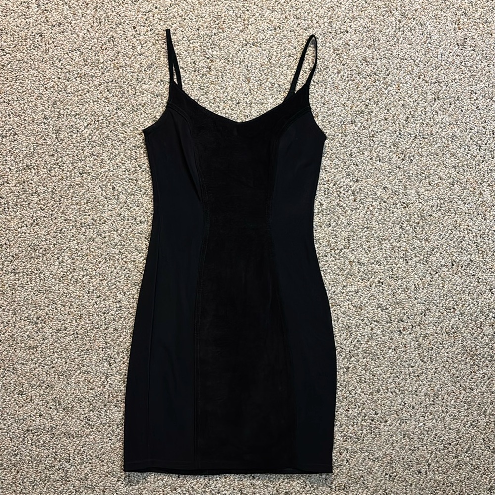 ✨Vintage✨Wilson’s leather petite leather panel dress